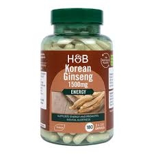 holland & barrett korean ginseng 180 capsules